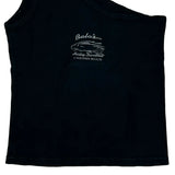 Harley Davidson Studded Top - Medium Black Cotton