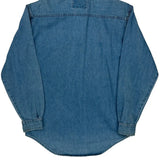 Levis Denim Shirt - Small Blue Cotton