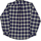 Ralph Lauren Checked Shirt - 2XL Blue Cotton