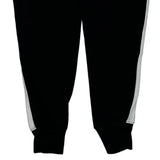 True Religion Contrast Stitch Joggers - Large Black Cotton