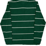 Levis Striped Rugby Shirt - Medium Green Cotton
