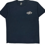 Santa Cruz Graphic T-Shirt - Large Navy Cotton