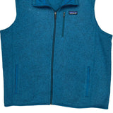 Patagonia Vest - 2XL Blue Polyester