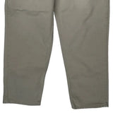 Carhartt Carpenter Trousers - 36W 29L Beige Cotton