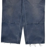 Dakota Grizzly Double Knee Carpenter Trousers - 34W 30L Blue Cotton