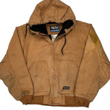 Walls Jacket - Large Brown Cotton