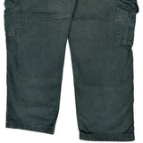 Carhartt Cargo Trousers - 38W 30L Black Cotton