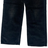 Levis Cord Trousers - 35″ Waist Black Corduroy
