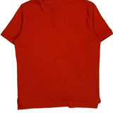 Polo By Ralph Lauren Polo Shirt - Small Orange Cotton