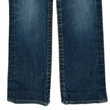 True Religion Contrast Stitch Jeans - 28W US 2 Blue Cotton