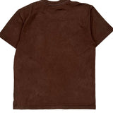 Dickies T-Shirt - Large Brown Cotton