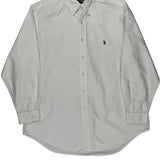 Ralph Lauren Shirt - Large White Cotton