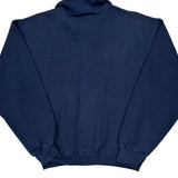 Russell Athletic 1/4 Zip - Medium Navy Cotton