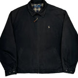 Polo By Ralph Lauren Harrington Jacket - XL Black Cotton