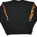 Support 81 Oslo Hanes Sweatshirt - Large Black Cotton Blend