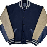 Athletech Varsity Jacket - Large Navy Wool