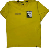 Steep Tech The North Face Graphic T-Shirt - Medium Yellow Cotton