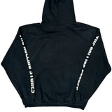 72 Tour The Rolling Stones Hoodie - Medium Black Cotton