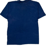 80s Snoopy Detroit Tigers Artex Single Stitch T-Shirt - Large Blue Cotton