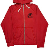 Track & Field Nike Hoodie - 2XL Red Cotton
