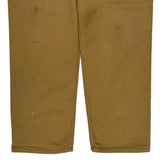 Carhartt Carpenter Trousers - 36W 32L Brown Cotton