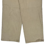 Chaps Ralph Lauren Cord Trousers - 32″ Waist Beige Cotton