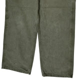 Carhartt Carpenter Trousers - 36W 32L Green Cotton