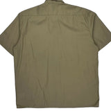 Dickies Short Sleeve Shirt - 2XL Khaki Polyester Blend