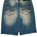 Rocawear Denim Shorts - 36W 12L Light Wash Cotton