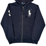 Polo By Ralph Lauren Hoodie - Medium Navy Cotton