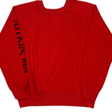 Minnesota Unbranded Graphic Sweatshirt - Medium Red Cotton