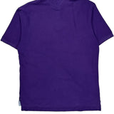 Tommy Hilfiger Polo Shirt - Large Purple Cotton