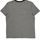 Tommy Hilfiger Spellout T-Shirt - Small Gray Cotton