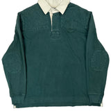 Black Brown Rugby Shirt - 2XL Green Cotton