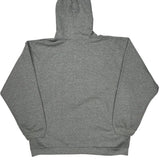 Reebok Hoodie - Large Gray Cotton Blend