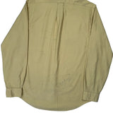 Polo By Ralph Lauren Shirt - Medium Yellow Cotton