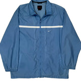 Nike Windbreaker - Small Blue Polyester