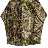 Cabelas Camo Long Sleeve T-Shirt - Medium Camo Polyester