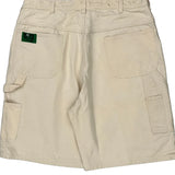 Unbranded Carpenter Shorts - 38W 10L Cream Cotton