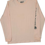 Carhartt Long Sleeve T-Shirt - Medium Pink Cotton