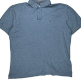 Tommy Hilfiger Polo Shirt - 2XL Blue Cotton