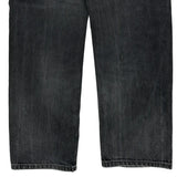 Levis 505 Jeans - 34W 32L Black Cotton