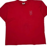 Nike Graphic T-Shirt - XL Red Cotton