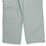 Dickies Cargo Carpenter Trousers - 38W 30L White Polyester Blend