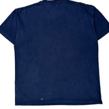 Illinois Fighting Illini Team Edition Single Stitch T-Shirt - 2XL Navy Cotton