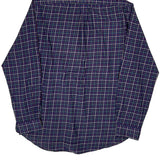 Ralph Lauren Checked Shirt - Large Navy Cotton
