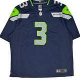 Seahawks Nike Nfl Football Jersey - 2XL Navy Polyester