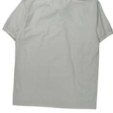 Armani Exchange Polo Shirt - Large White Cotton