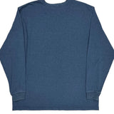 Carhartt Long Sleeve T-Shirt - XL Blue Cotton