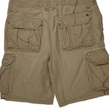 Eddie Bauer Cargo Shorts - 38W 10L Beige Cotton